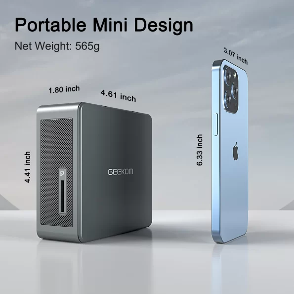 GEEKOM Mini IT11 - Portable design