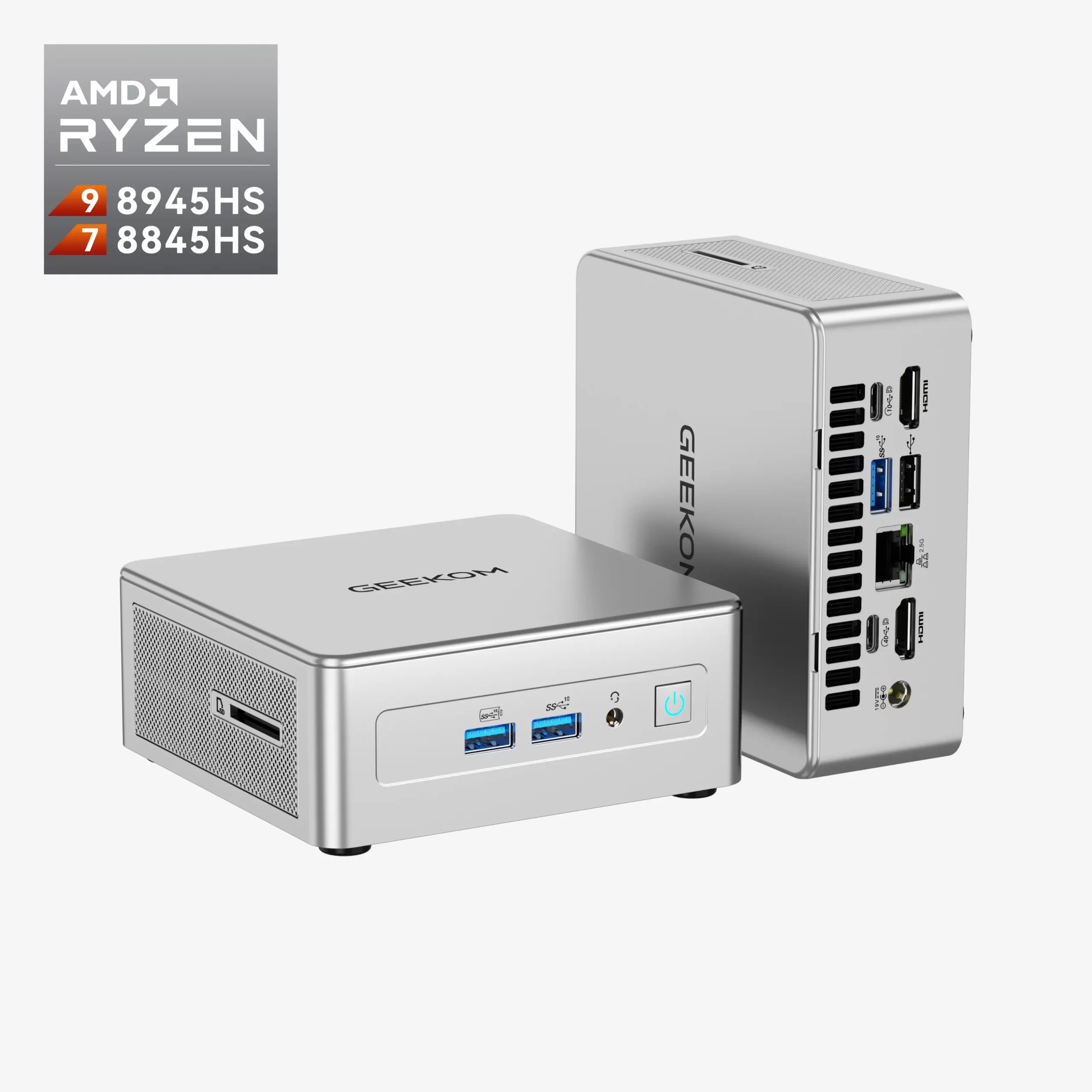 GEEKOM AE8 Mini PC AMD Ryzen™ 9 8945HS or Ryzen™ 7 8845HS