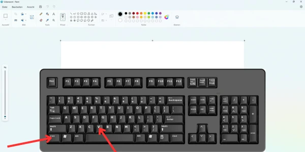 ctrl + v