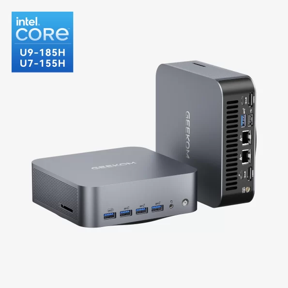 GEEKOM GT1 Mega Mini PC Intel® Core™ Ultra 9 Processor 185H or Ultra 7 Processor 155H