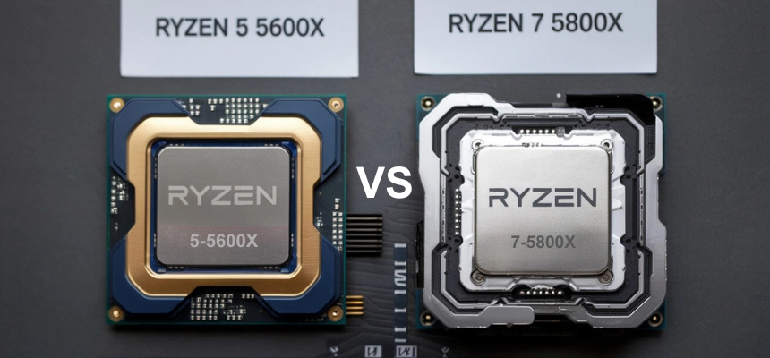 Ryzen 5 5600x Vs Ryzen 7 5800x