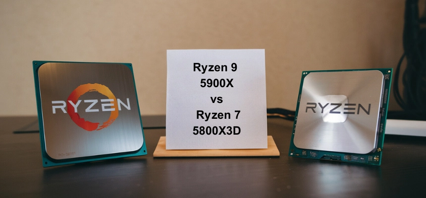 Ryzen 9 5900X vs Ryzen 7 5800X3D